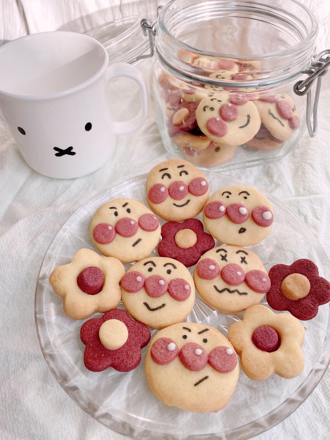 太好做了！面包超人小饼干