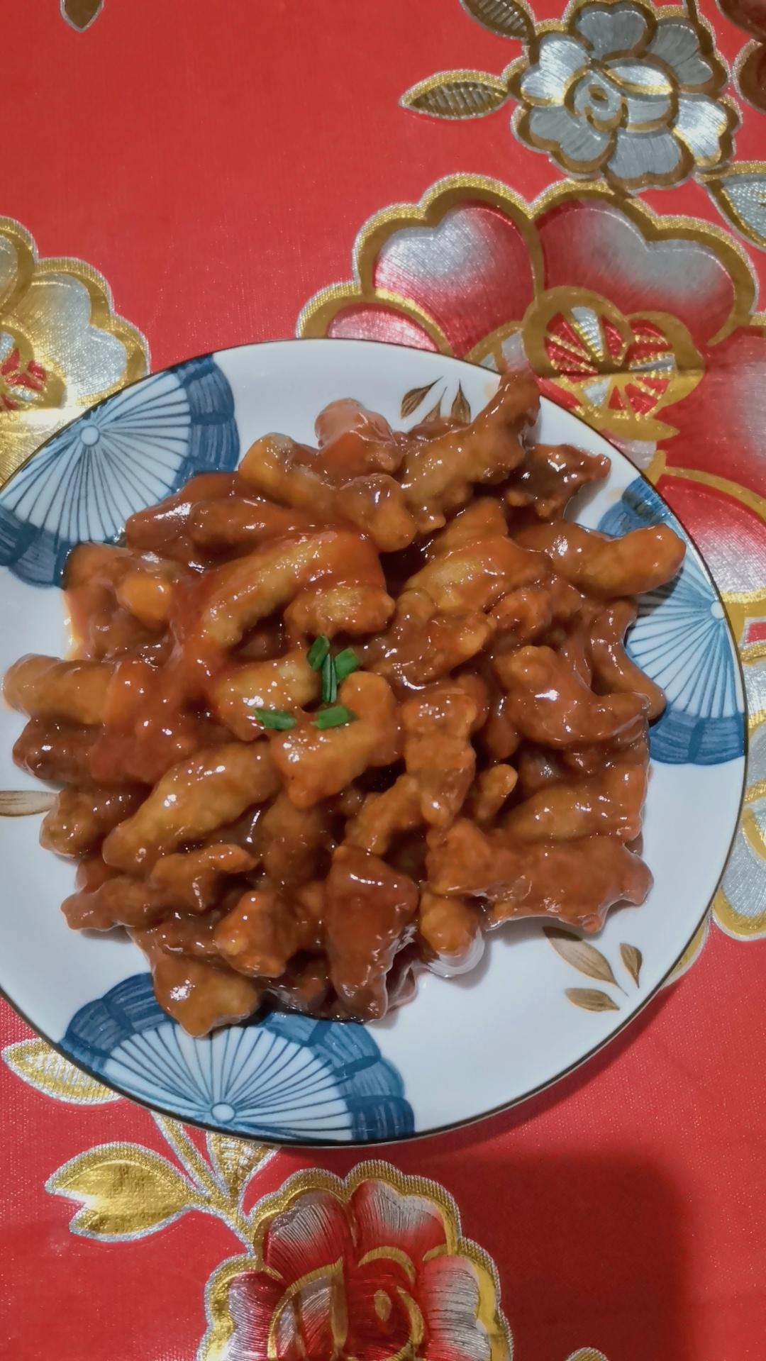 家常做法【糖醋里脊】百吃不厌~