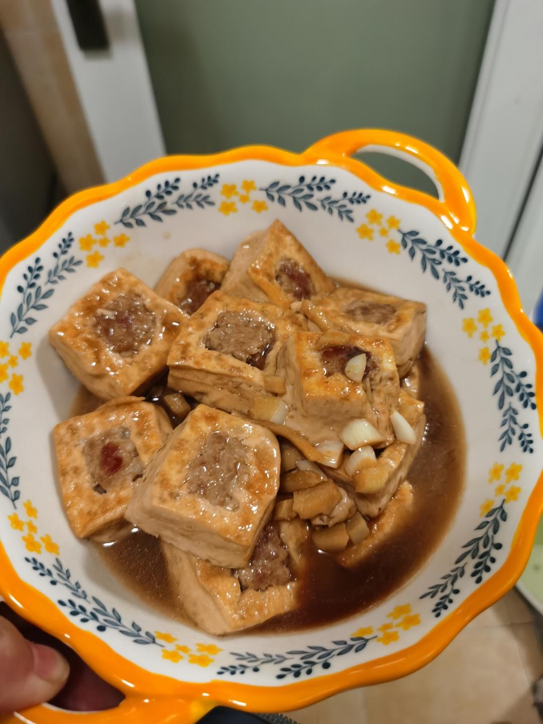客家煎酿豆腐