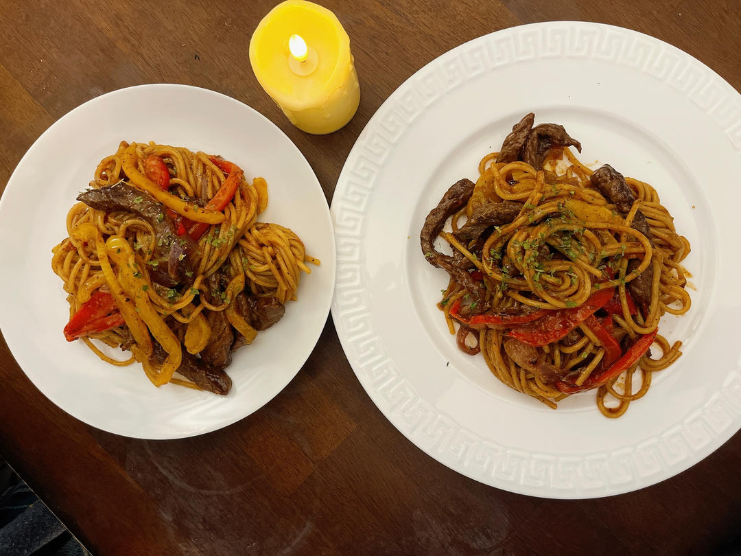 比餐厅好吃的黑椒牛柳意面🍝零失败简单教程