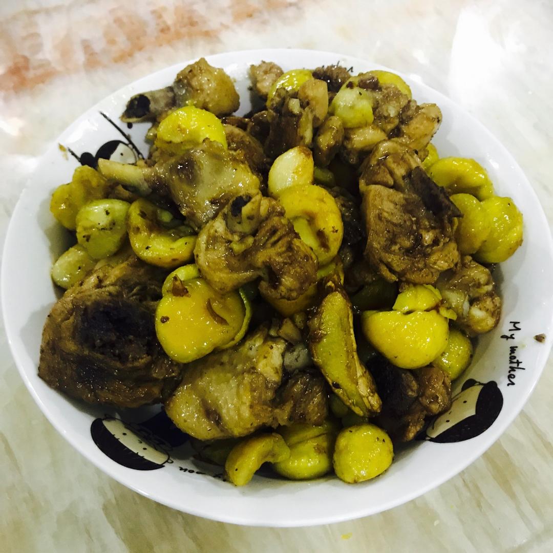 栗子烧鸡腿
