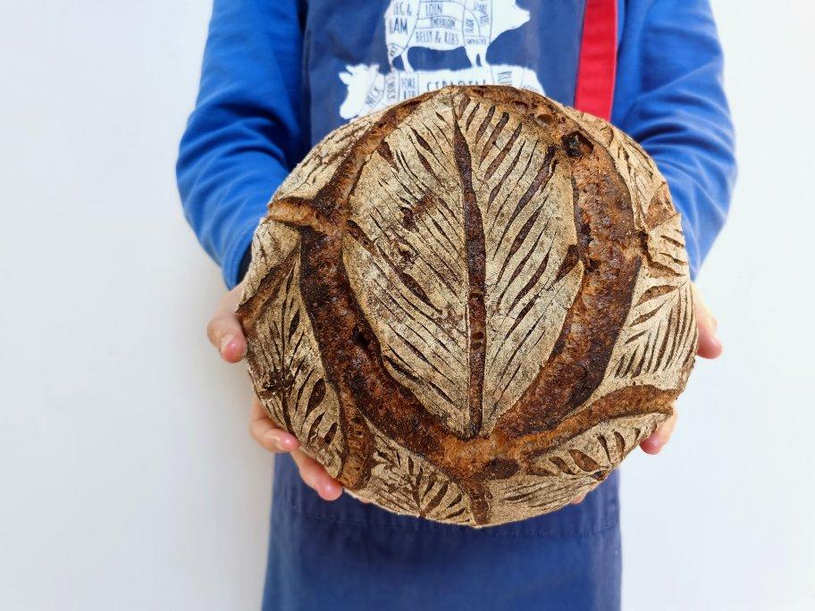 【Ken Forkish】Field blend #1轻黑麦天然酵种欧包