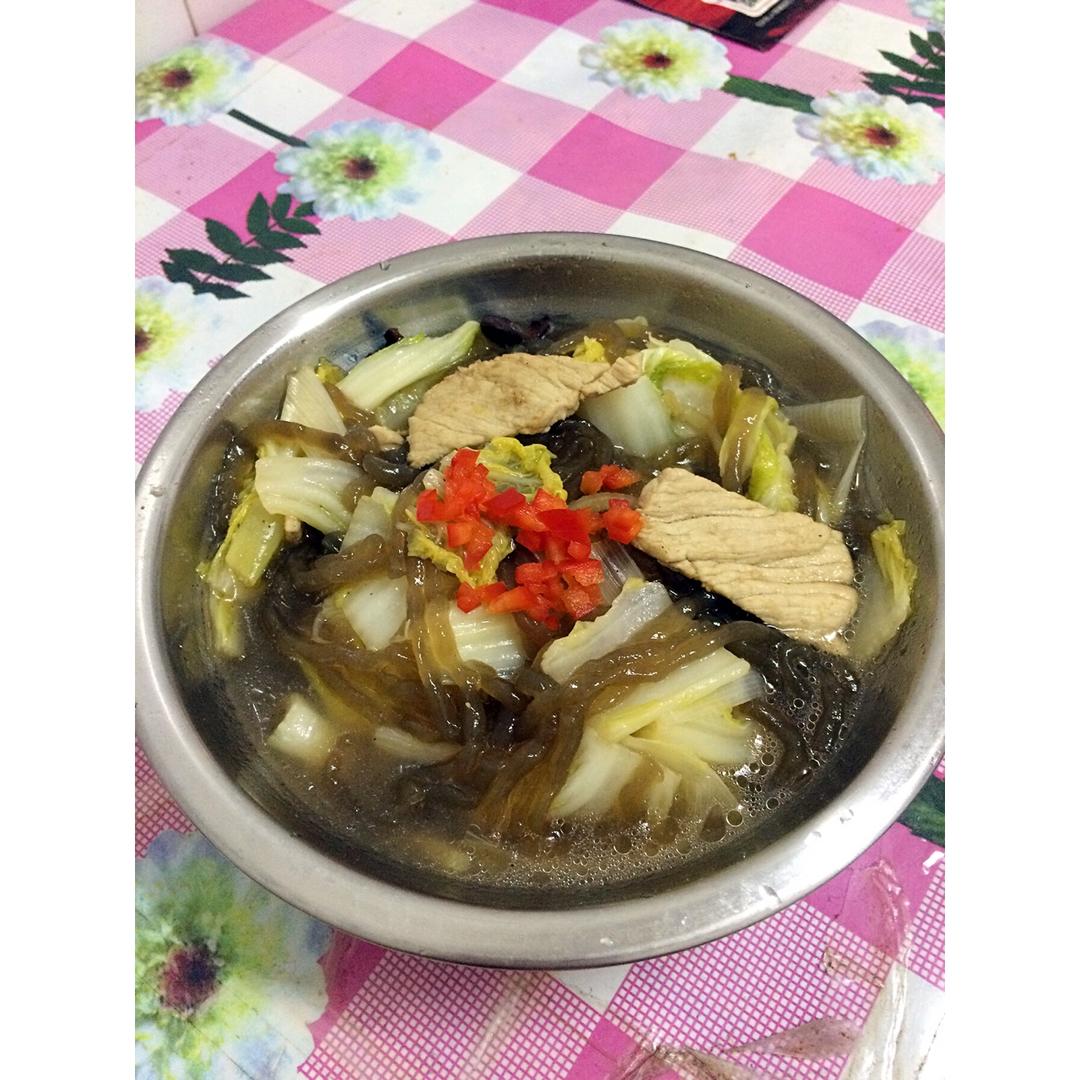 白菜炖粉条