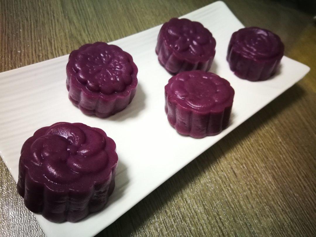 紫薯糯米饼