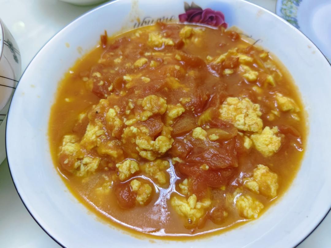 孩子最爱的（适合拌饭）的番茄炒蛋