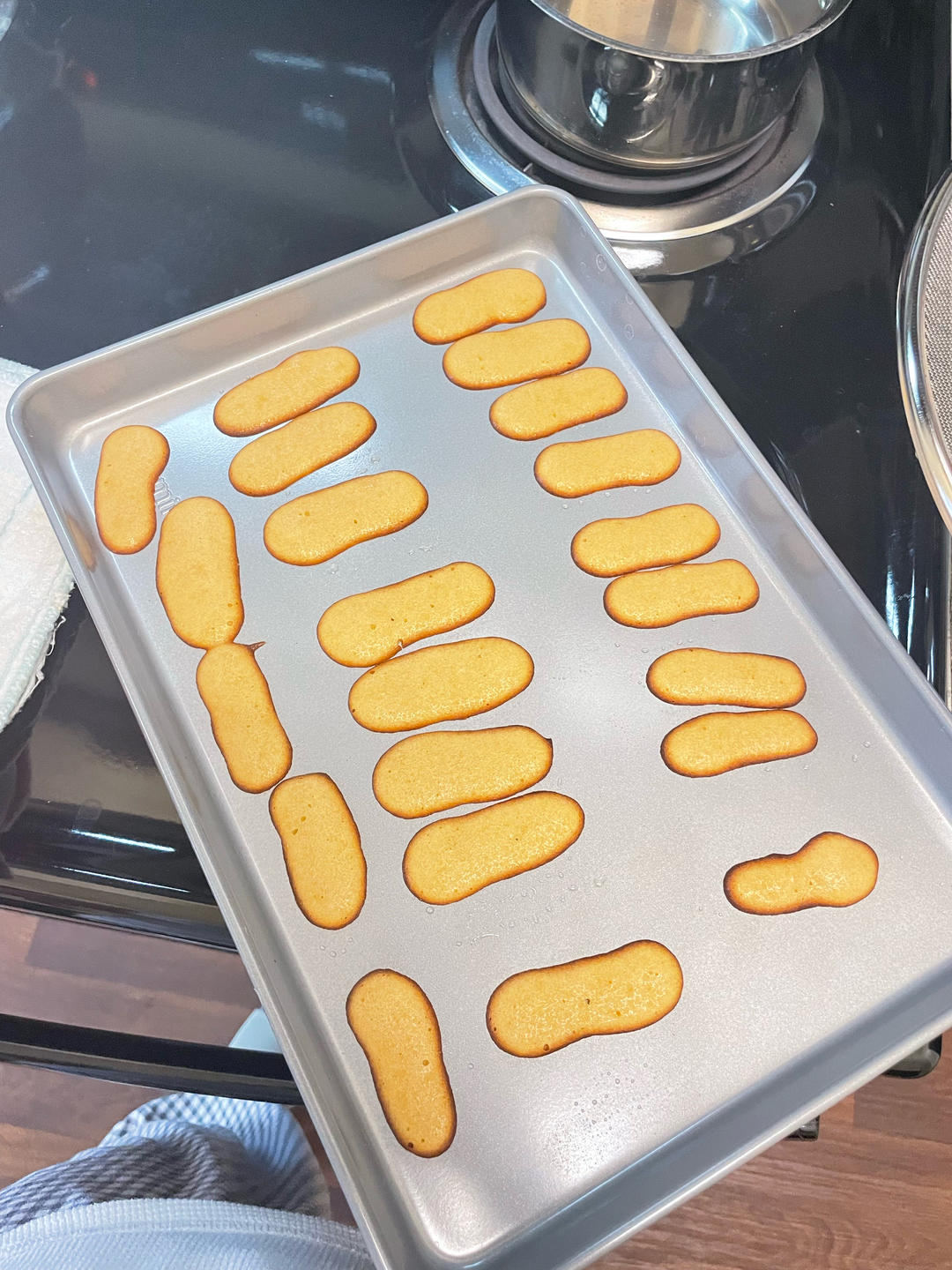 香脆法式经典猫舌头饼干|简单快手|消耗蛋白