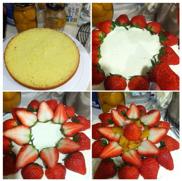 鲜奶油草莓蛋糕