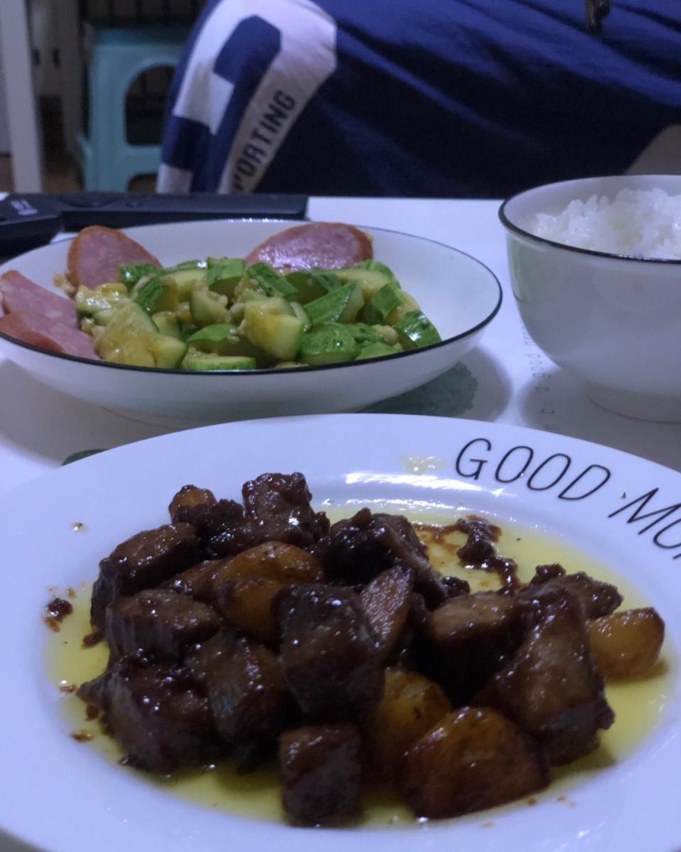 黑蒜子牛肉粒—华美新年味