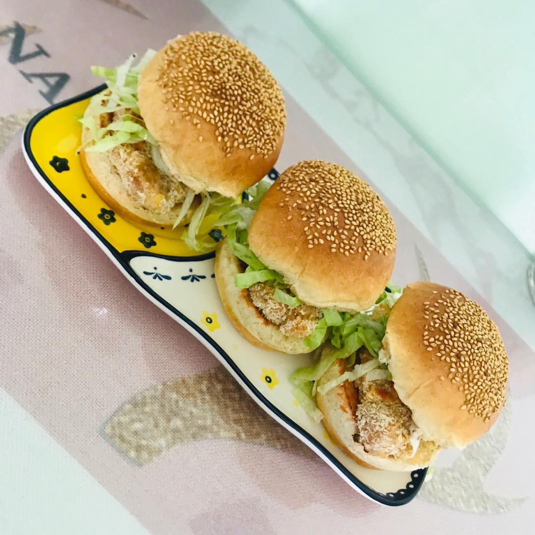鸡腿汉堡