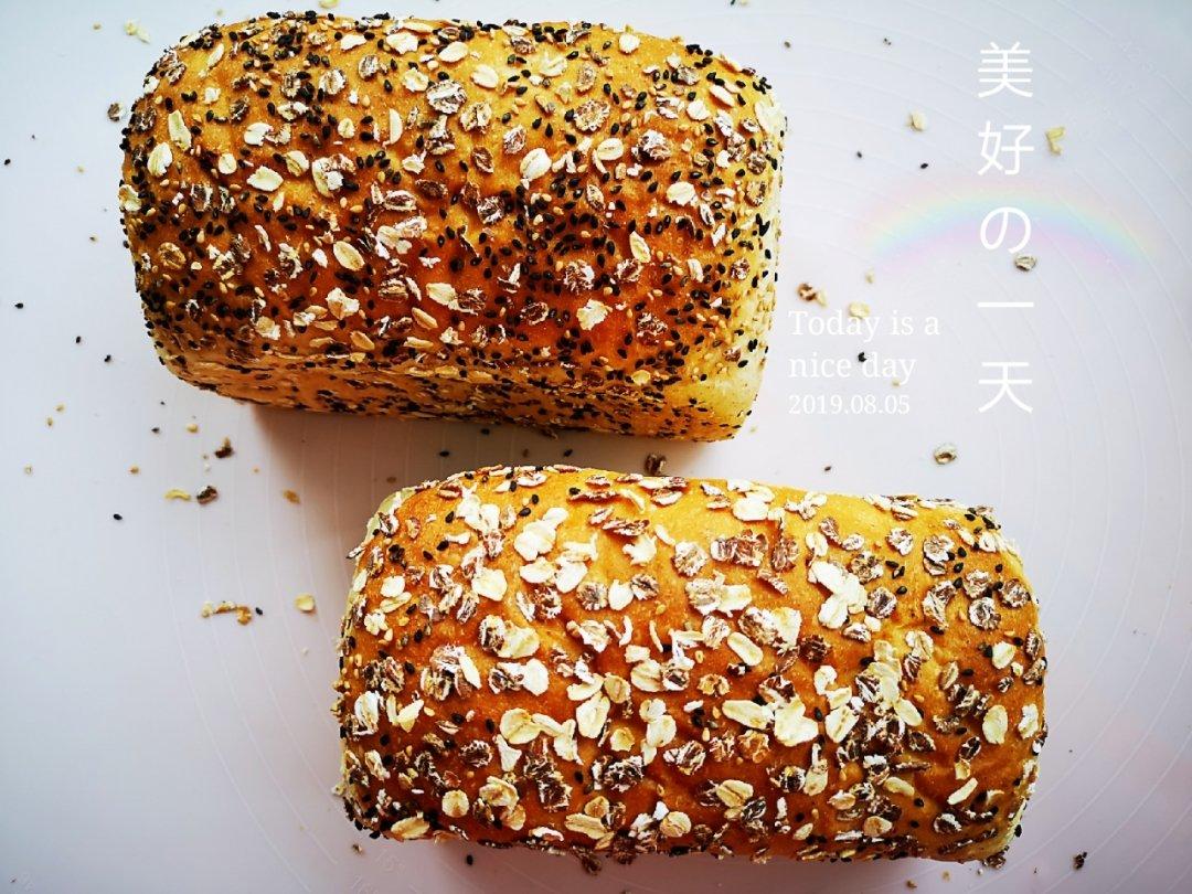 全麦红糖杂粮吐司（烫种法）