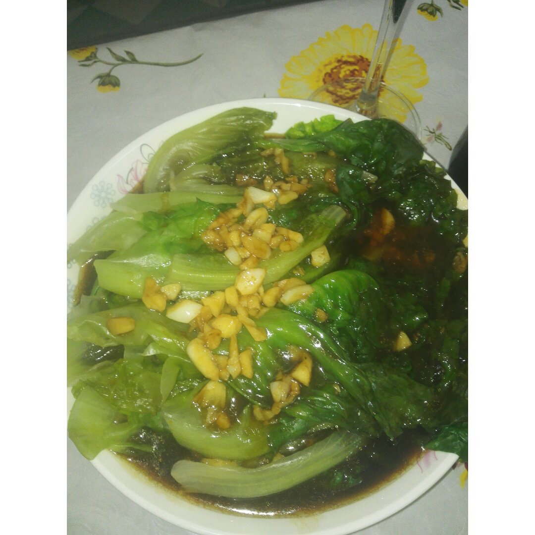 家常菜 蚝油生菜
