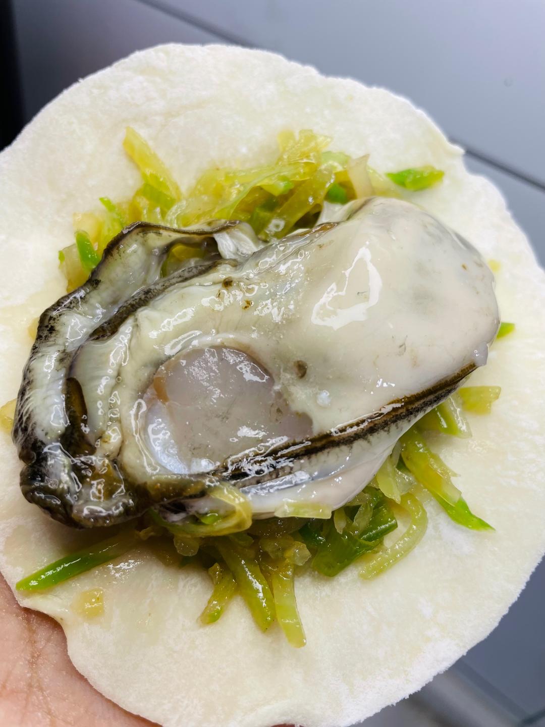 萝卜丝海蛎包子