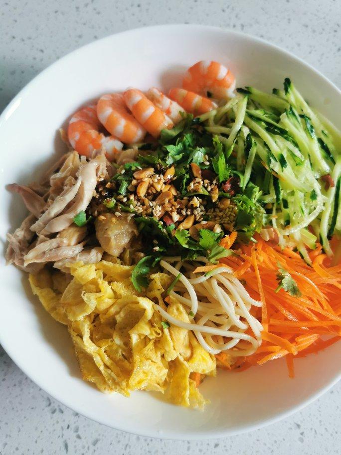 鸡丝凉面 好吃不胖
