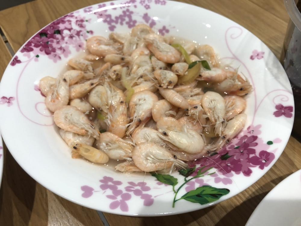 晶莹剔透-盐水白米虾