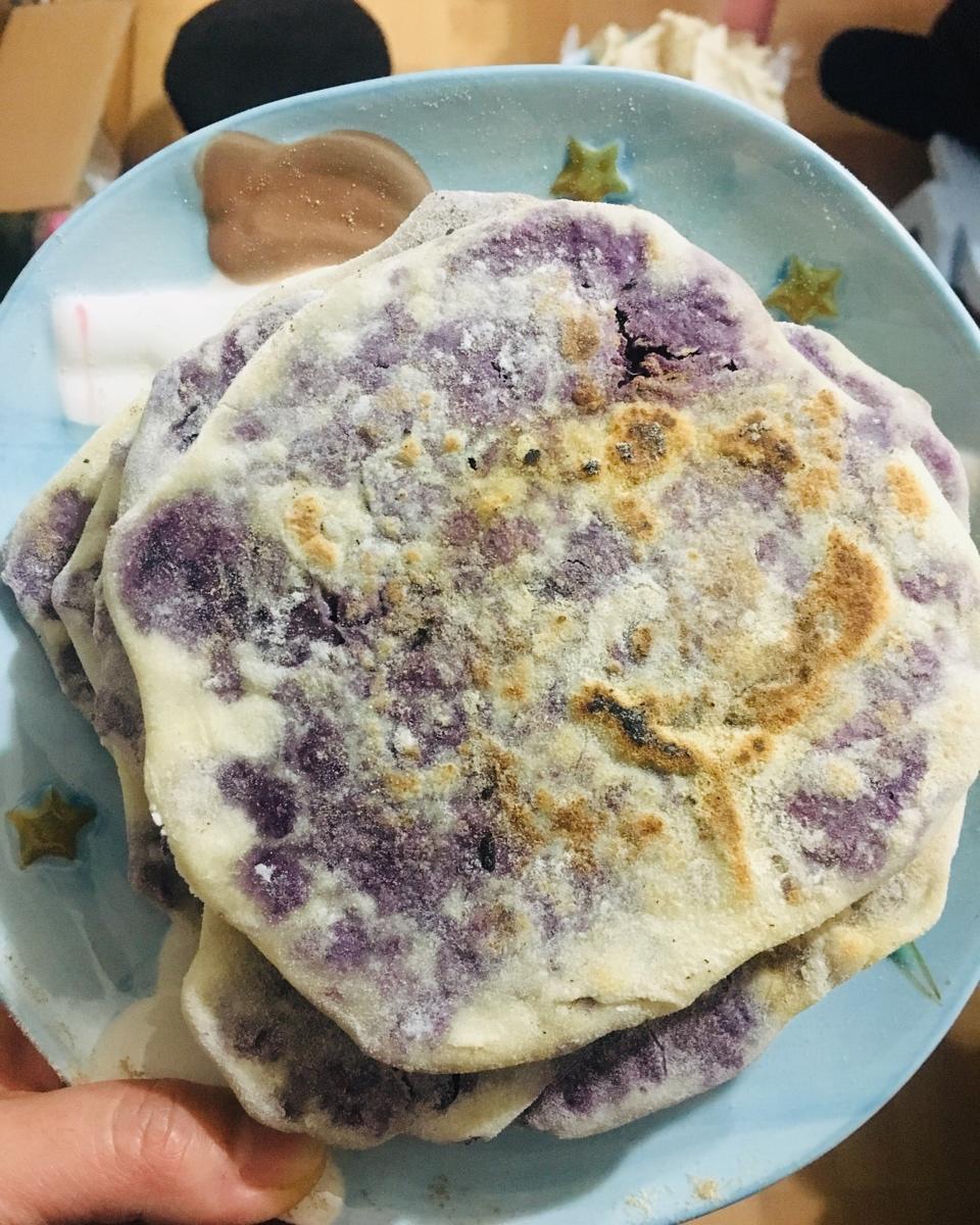紫薯饼（无油）