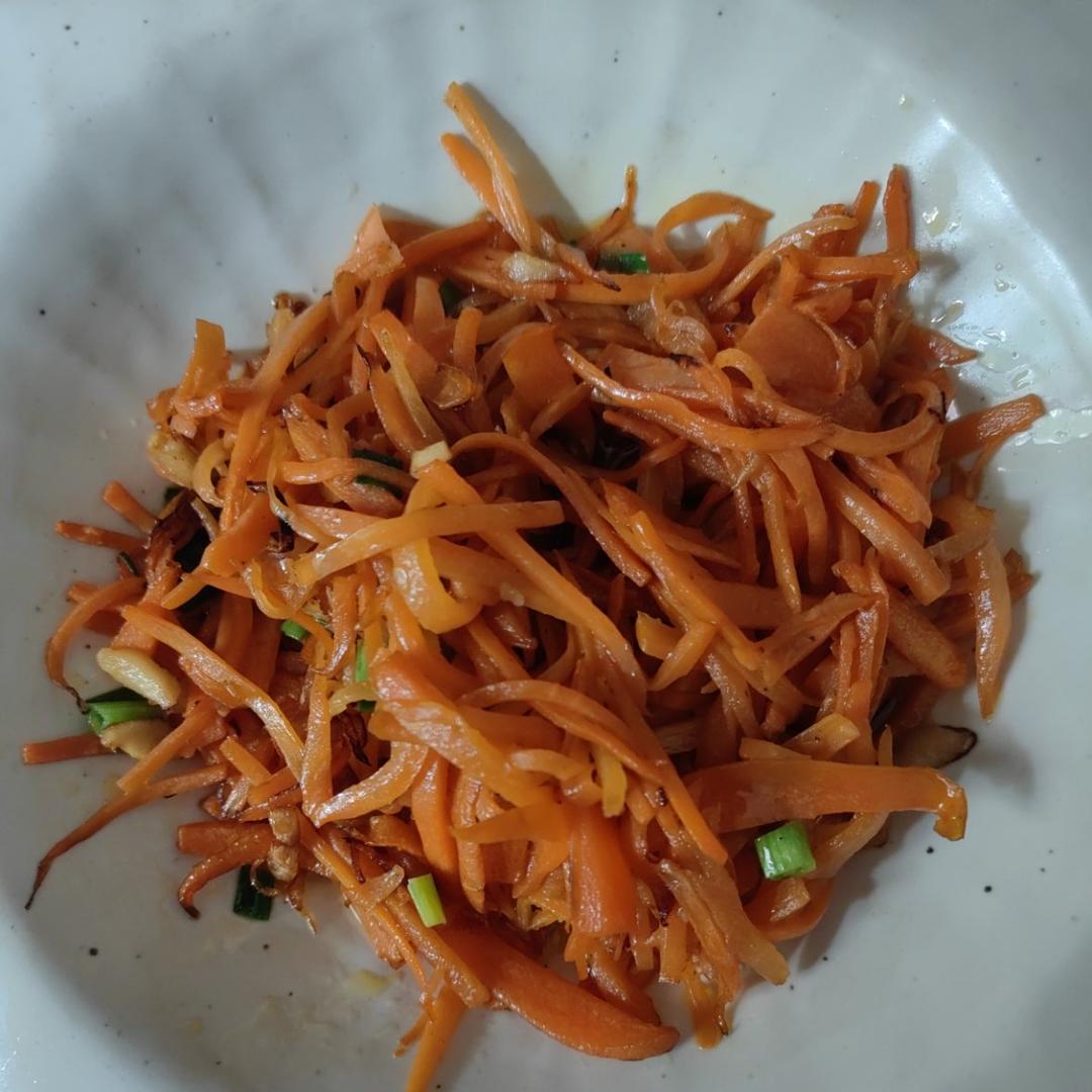🥕素炒胡萝卜丝🥕