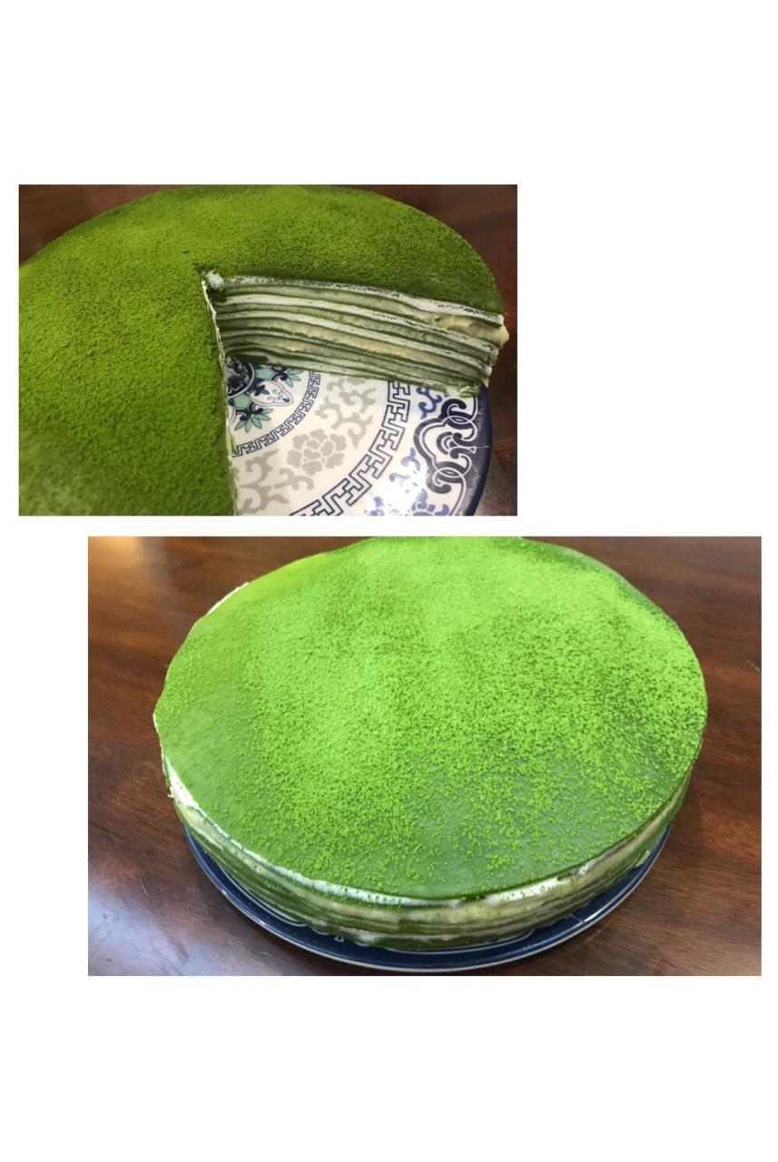 抹茶千层蛋糕