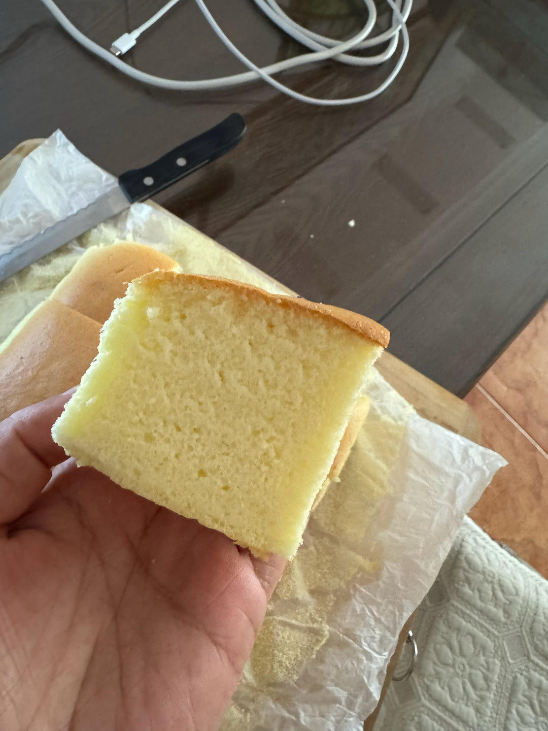 8寸古早蛋糕
