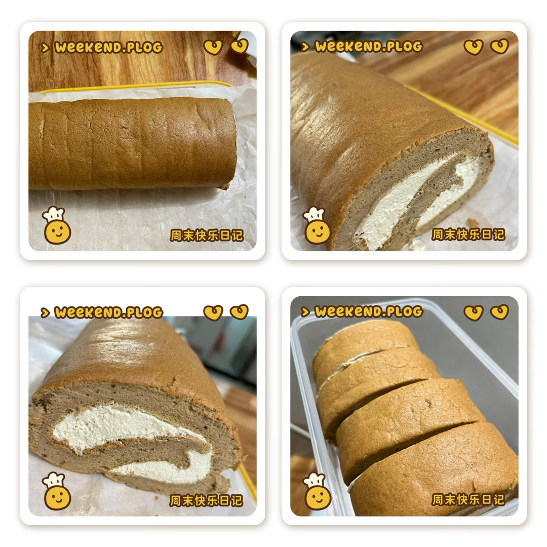 超级好吃的伯爵红茶蛋糕卷