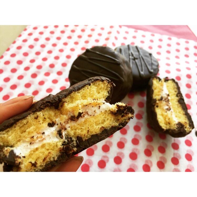 巧克力棉棉派（山寨好丽友）