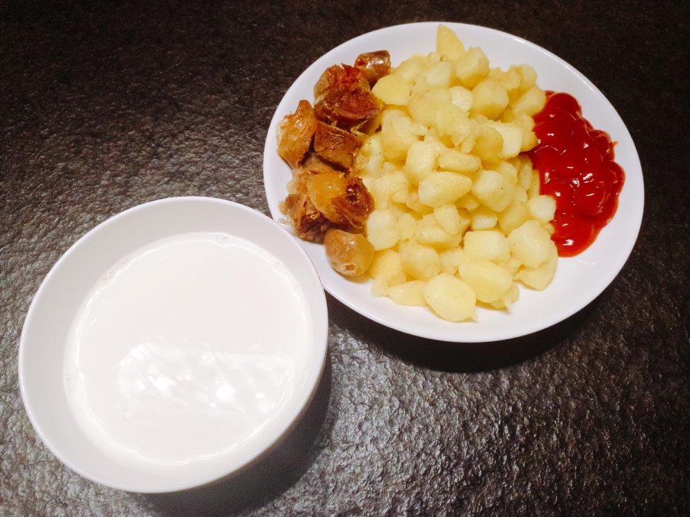 黄油香煎土豆块