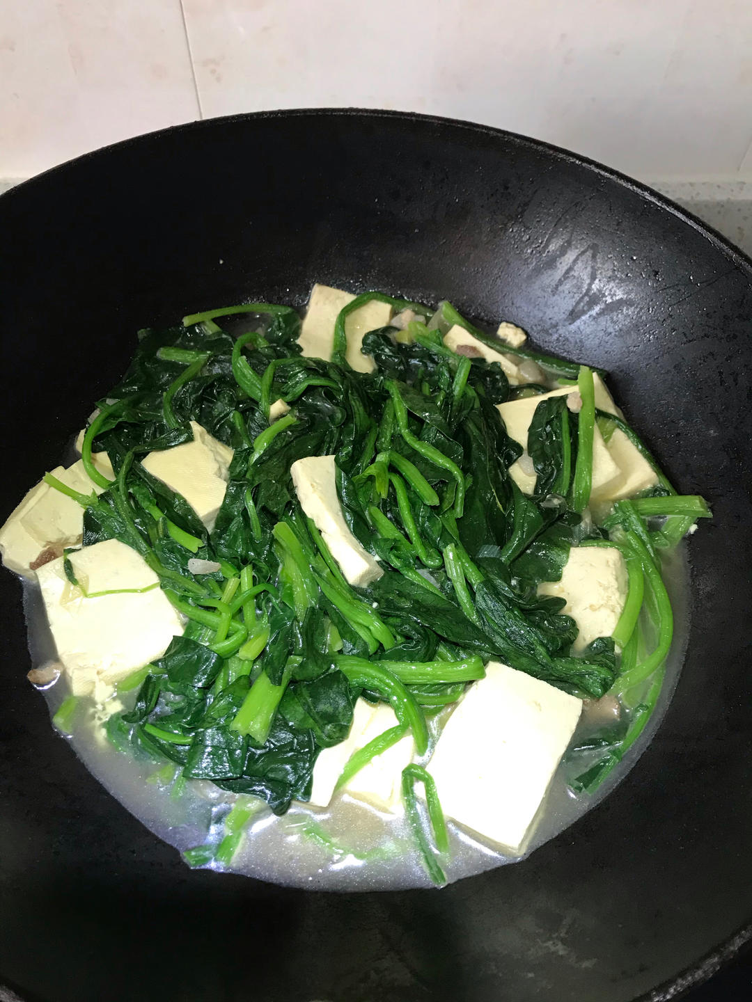 鲜到让人起飞的菠菜汤