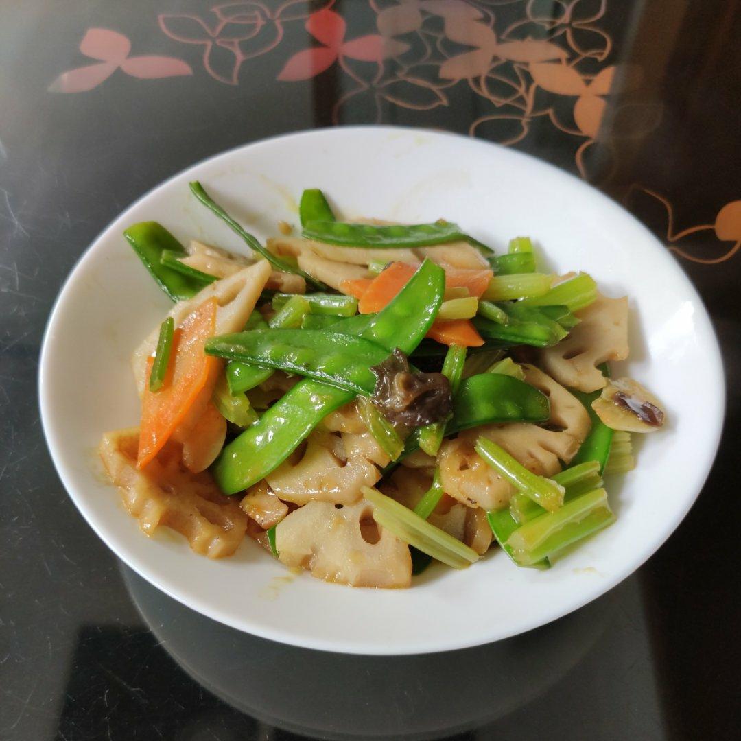 荷塘小炒（清爽又营养）