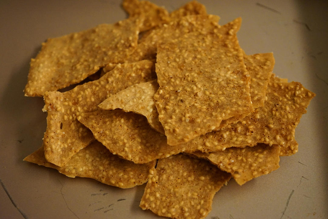蛋白芝麻薄脆饼干（失败率低的做法）