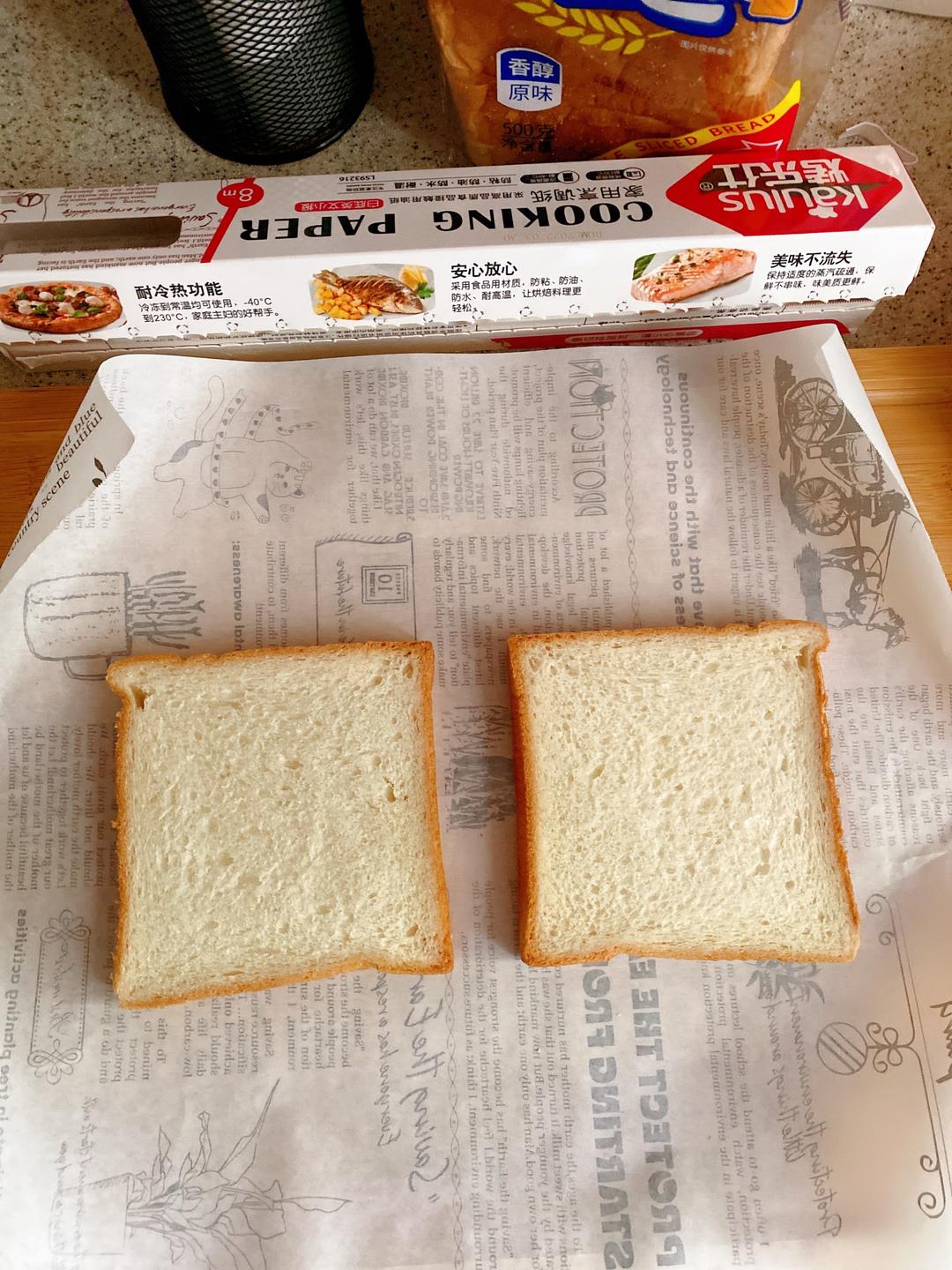 纯奶手撕吐司的做法 步骤1