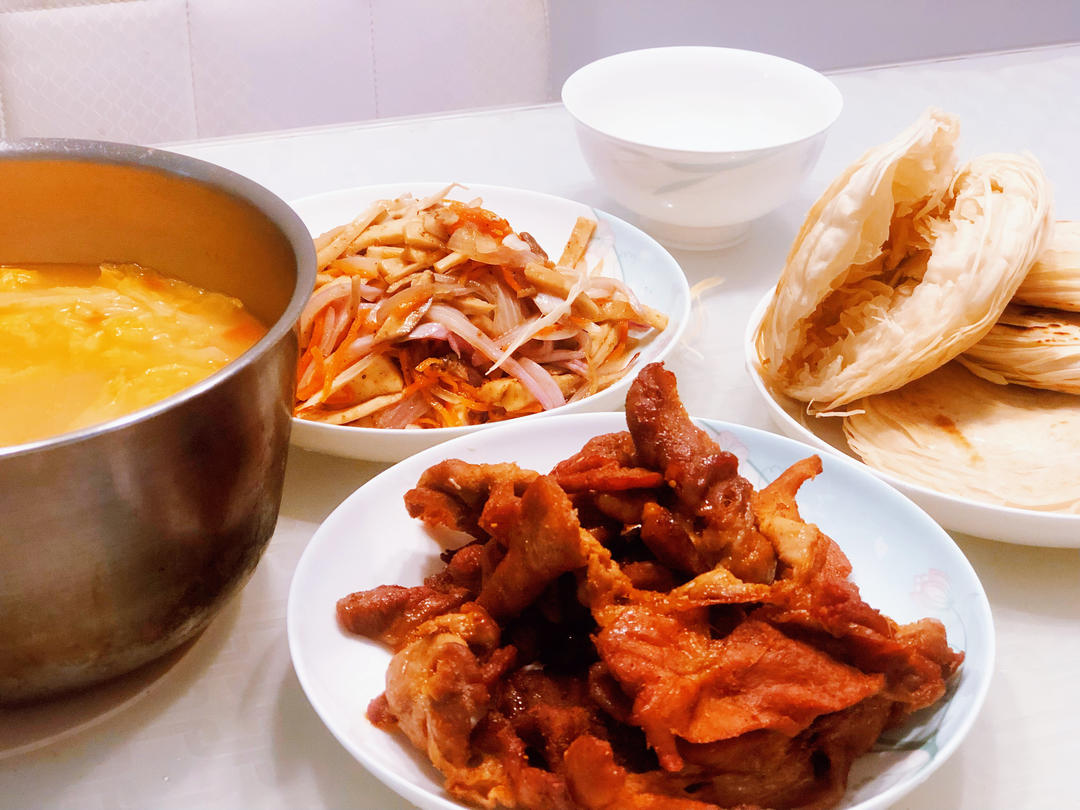 家里的午餐味道
