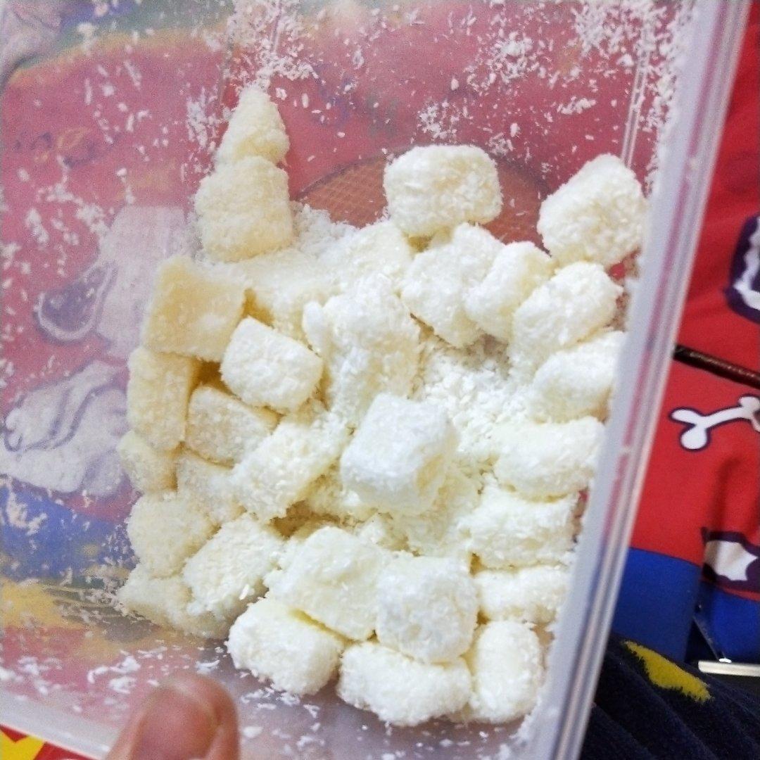 椰蓉牛奶小方-无淡奶油健康低糖