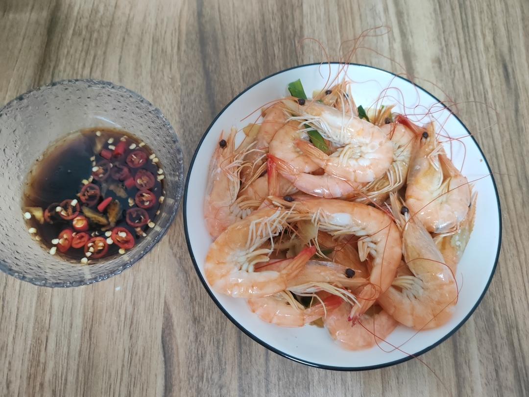 清蒸活虾