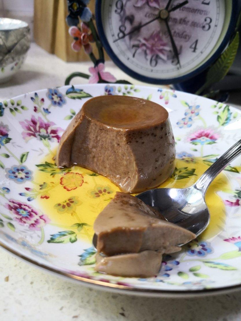 超简易滑又弹的鸡蛋布丁Custard Pudding(详细教程)