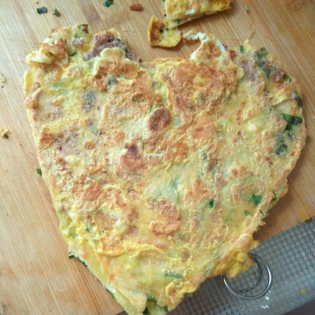鸡蛋葱油饼                  （更新饼坯保存方法）