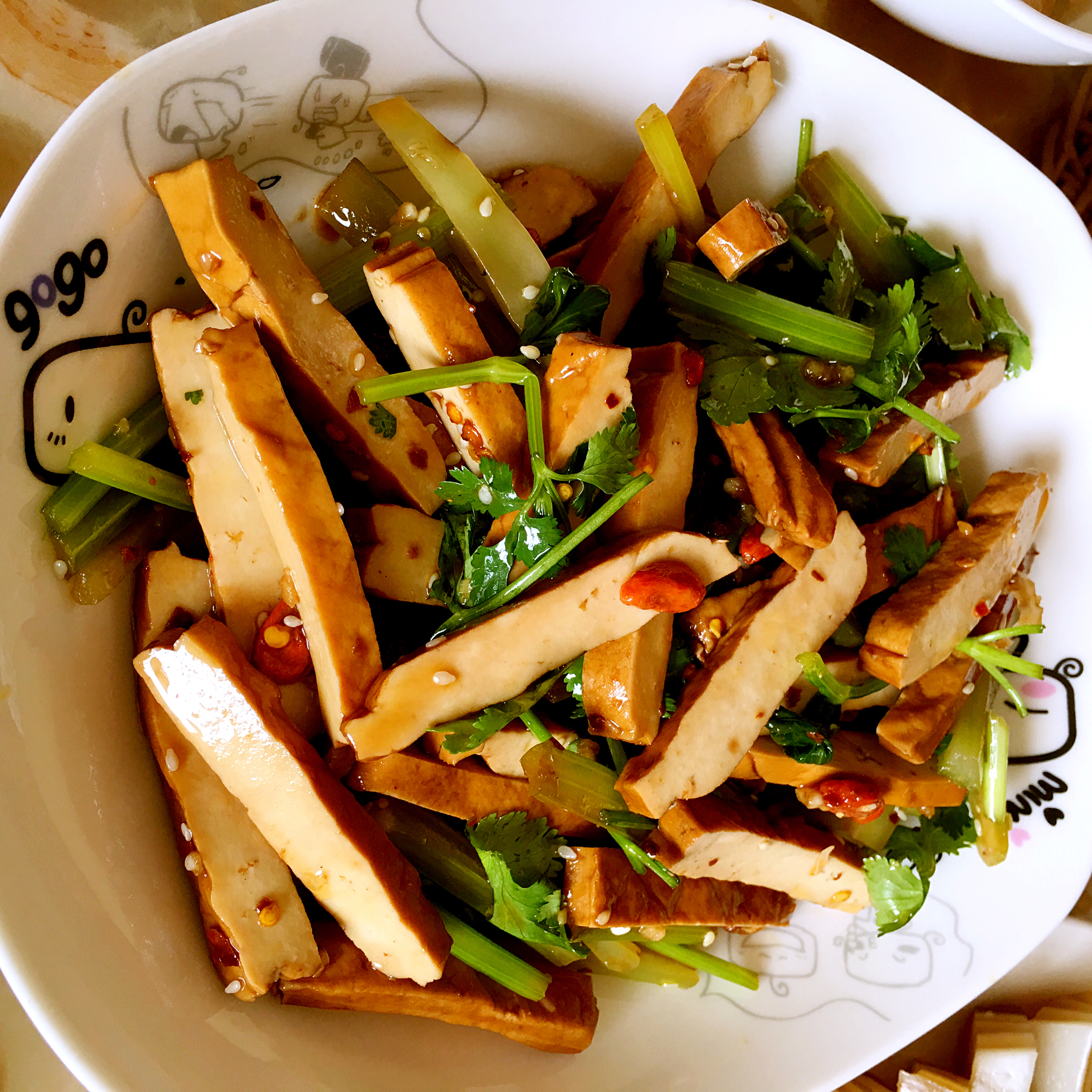 芹菜豆干