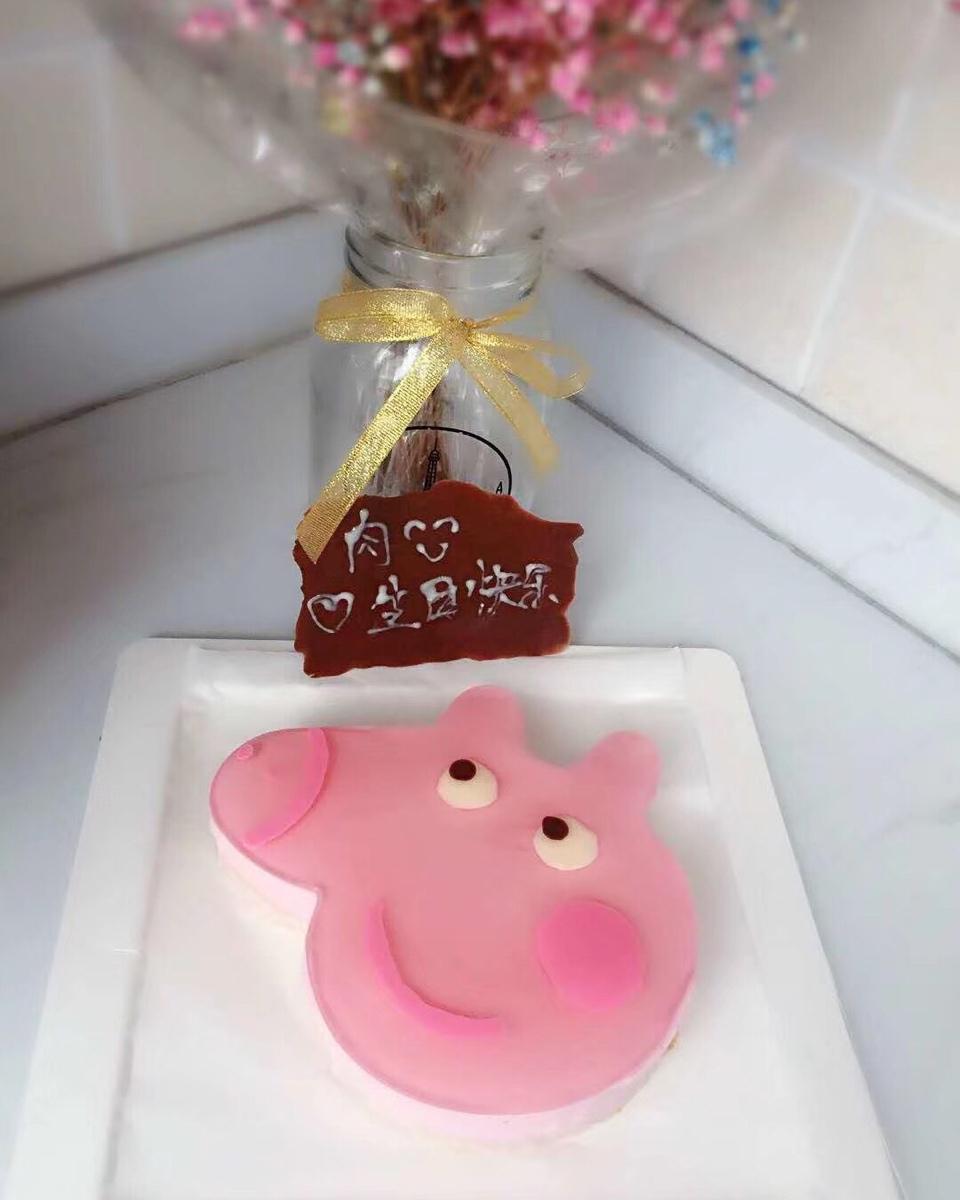Peppa 🐷 小猪佩奇酸奶慕斯 小朋友都爱的卡通造型蛋糕