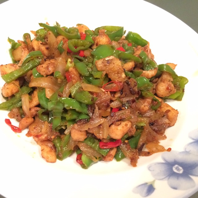 孜然牛肉粒