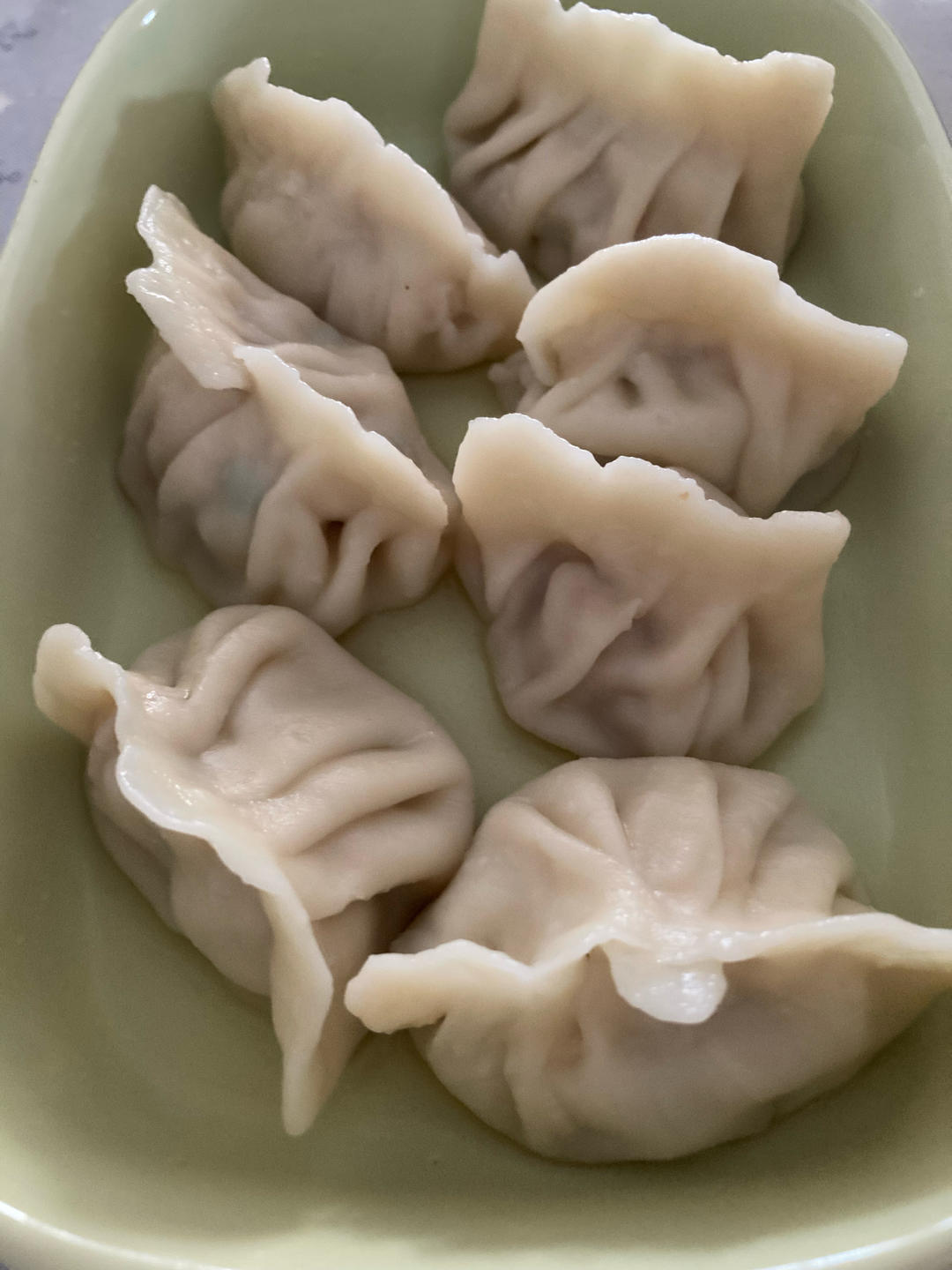 白菜香菇猪肉馅饺子