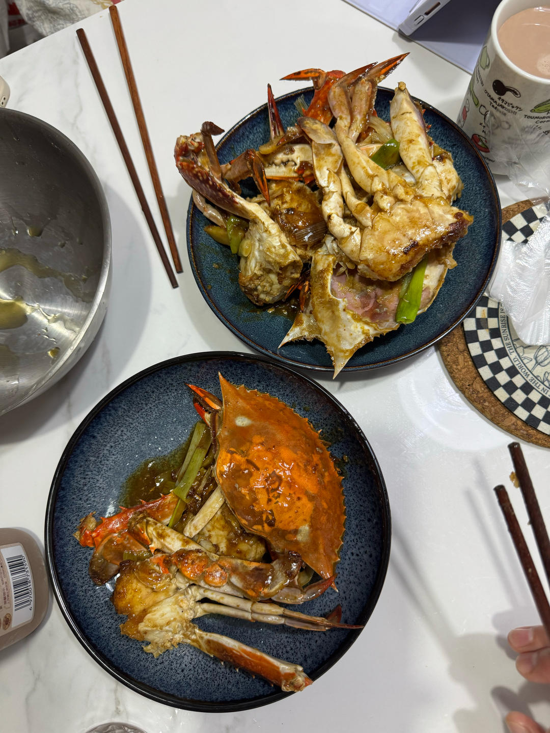 锅气十足🔥姜葱炒蟹