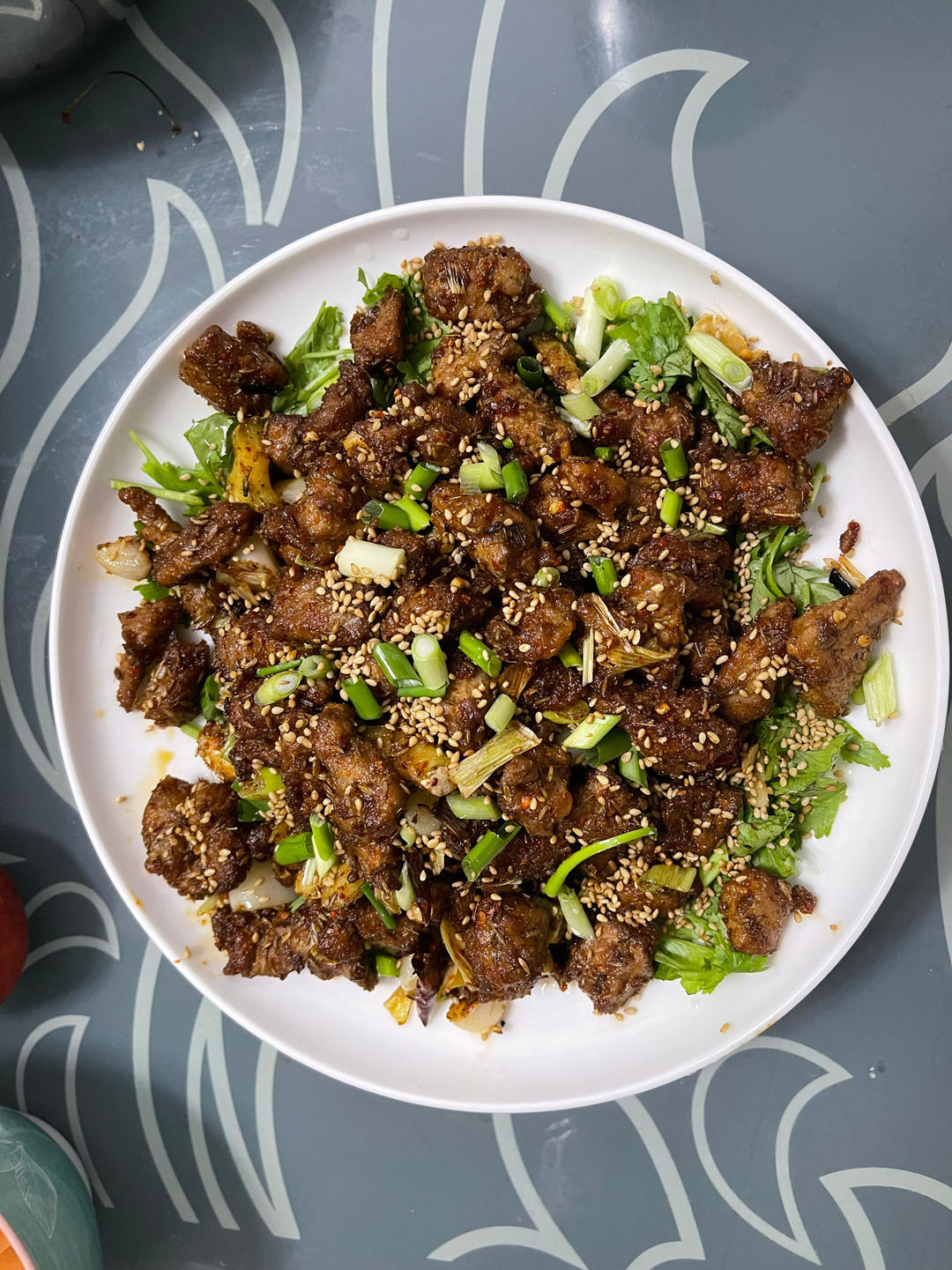 吃不到膻味的比烧烤更好吃的孜然羊肉🐏