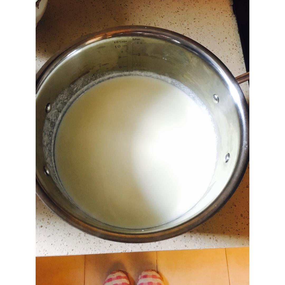 自制新鲜ricotta奶酪. Homemade Ricotta.