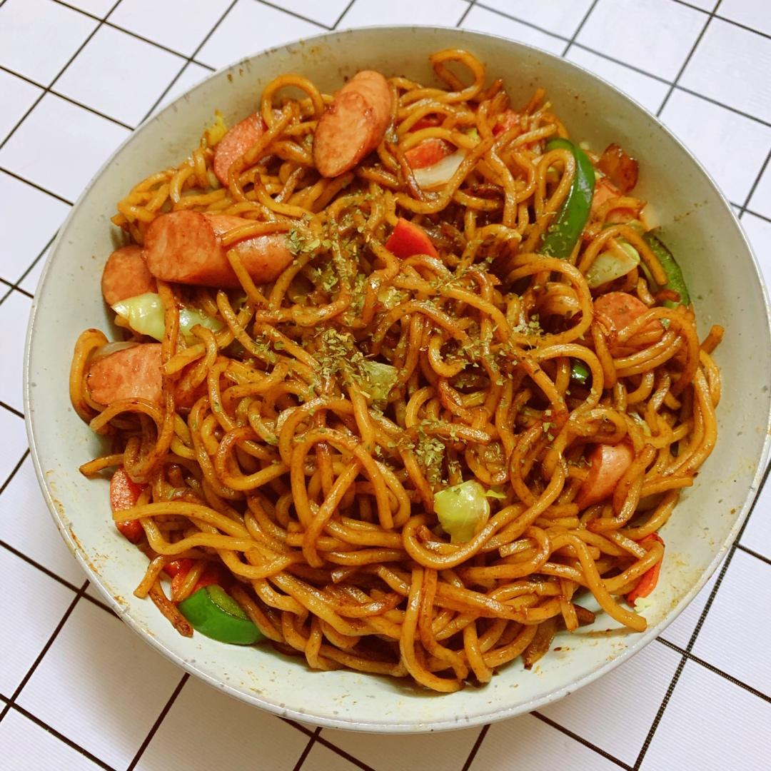 🍜最简单最好吃的家常炒面