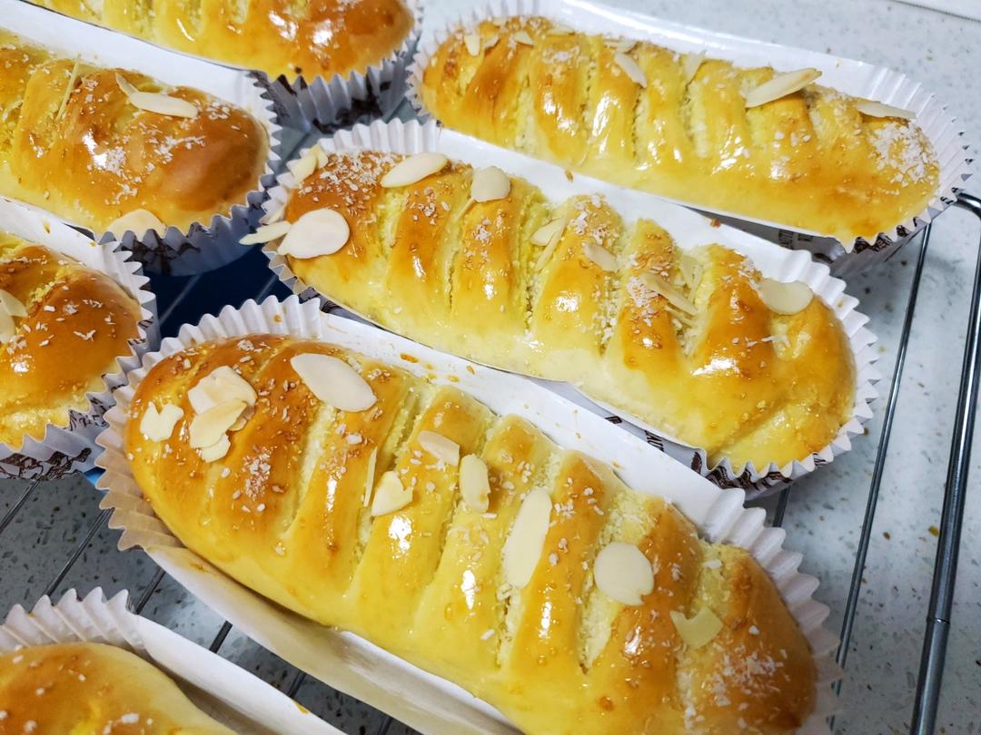 椰蓉面包（零失败简单又快手）