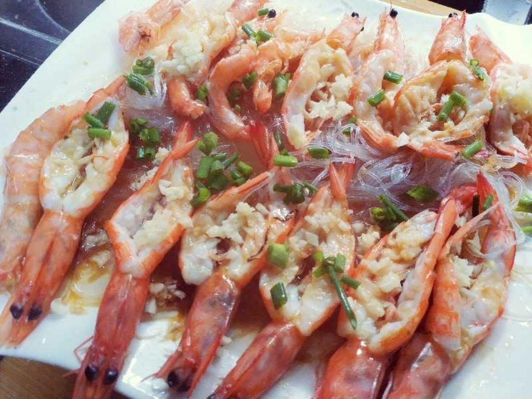 蒜蓉粉丝蒸虾