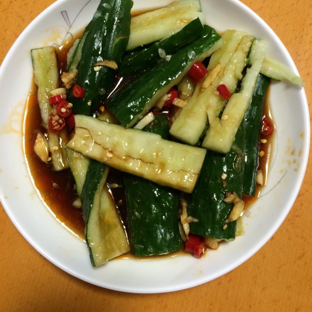 酸辣拍黄瓜
