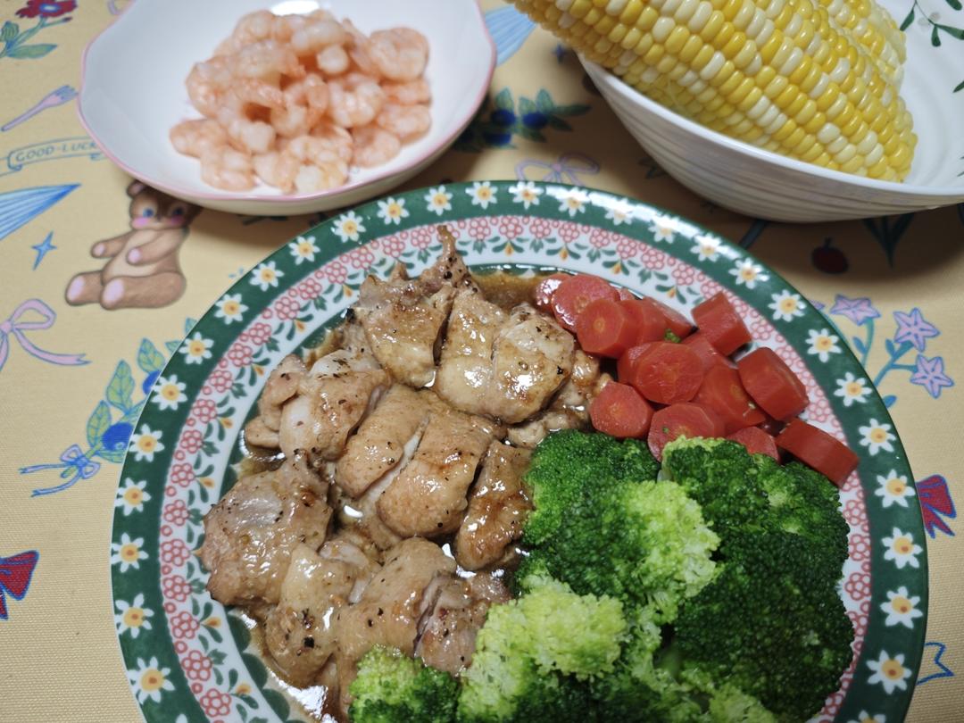 照烧鸡腿饭