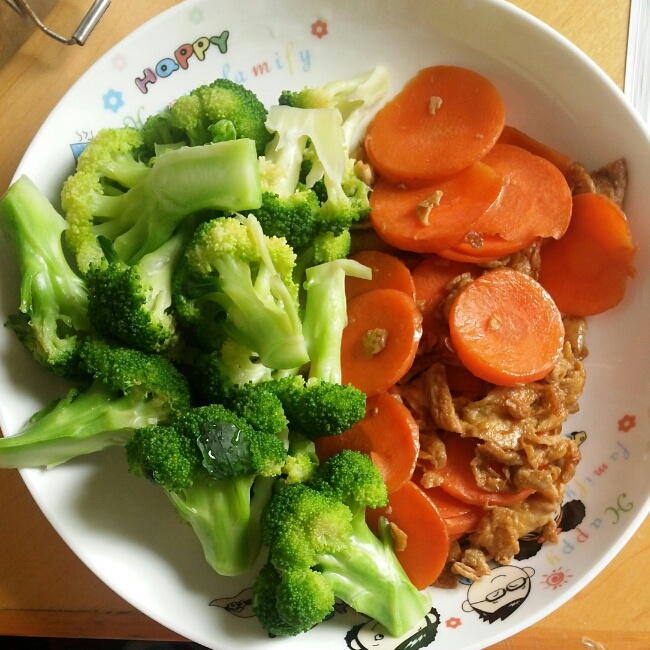 胡萝卜炒鸡蛋