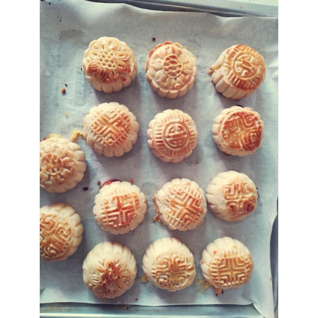 流心奶黄月饼（无吉士粉/转化糖浆版本）【曼食慢语】