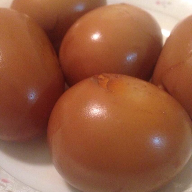 雨熙2做的卤鸡蛋