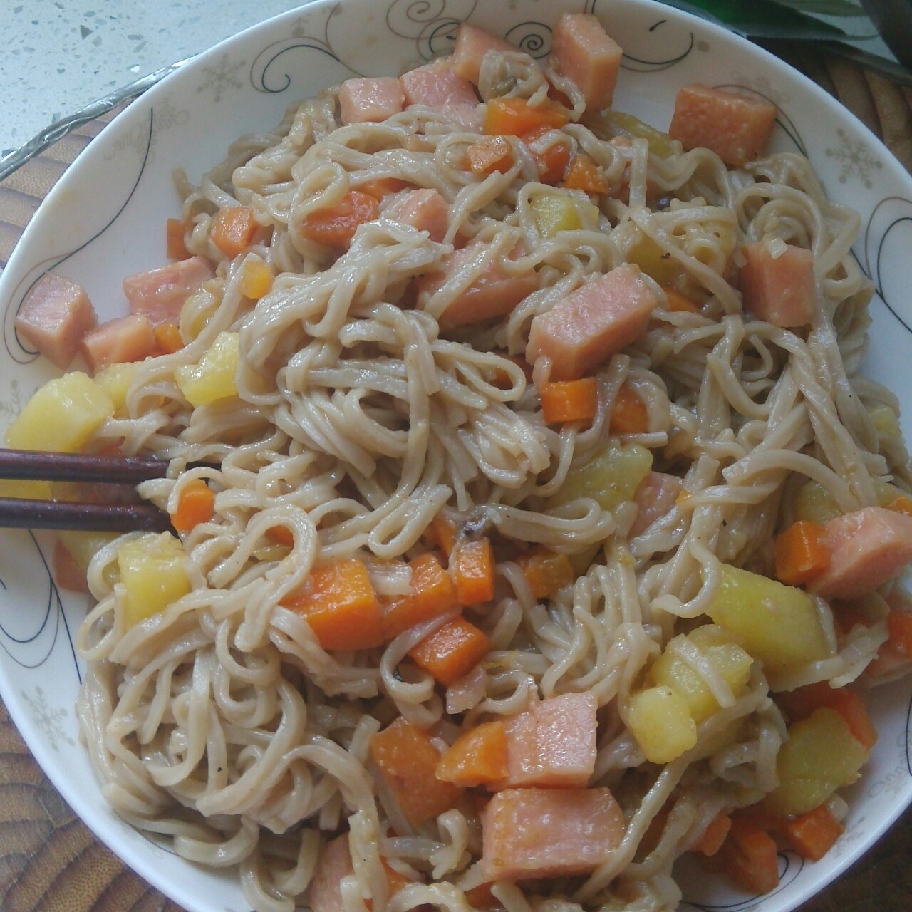 土豆焖面